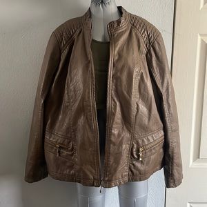 Vegan Leather Jacket